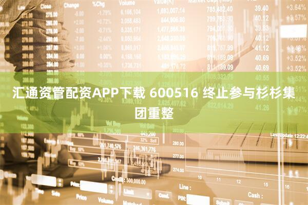匯通資管配資APP下載 600516 終止參與杉杉集團(tuán)重整